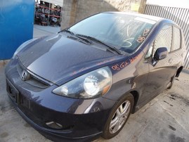 2008 HONDA FIT SPORT NAVY BLUE 1.5L AT A17694